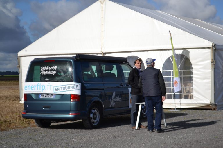 Ouverture du parc et information sur le financement participatif