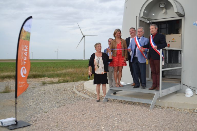 Inauguration du parc éolien