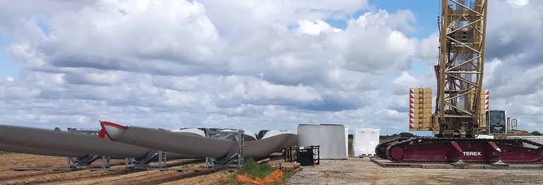 Le chantier du parc éolien ouvert aux riverains