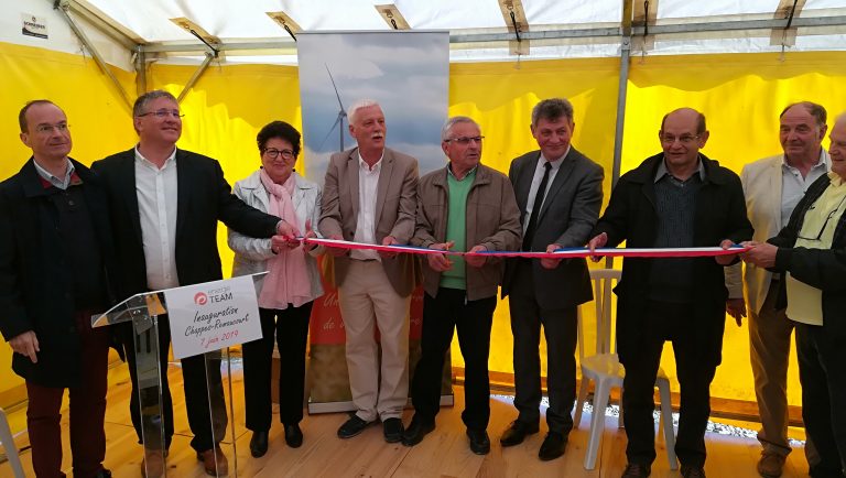 Six éoliennes inaugurées