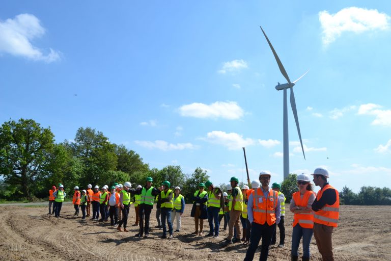 Visite de chantier en Vendée