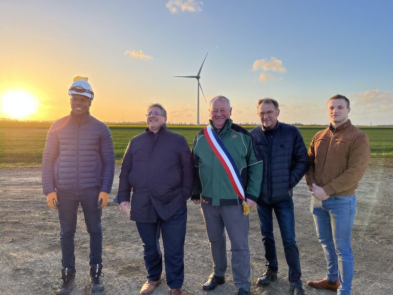 Somme : le parc éolien inauguré