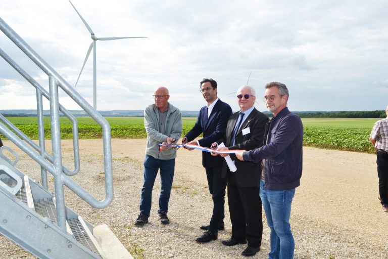 Inauguration du parc éolien