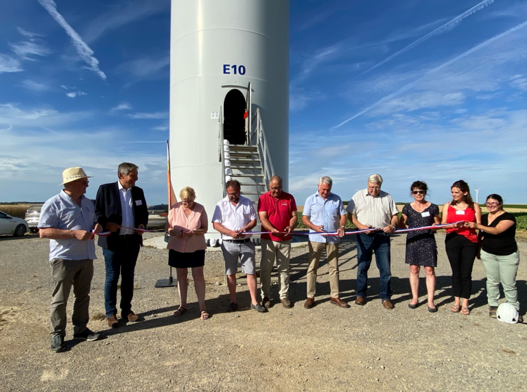 Lancement mémorable du parc éolien