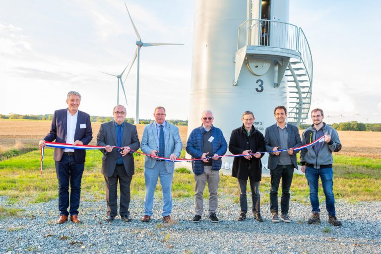 Inauguration du parc éolien