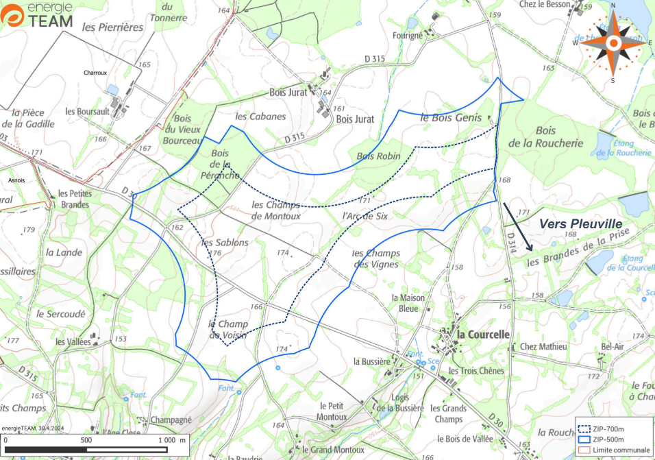 Un projet éolien se dessine à Pleuville