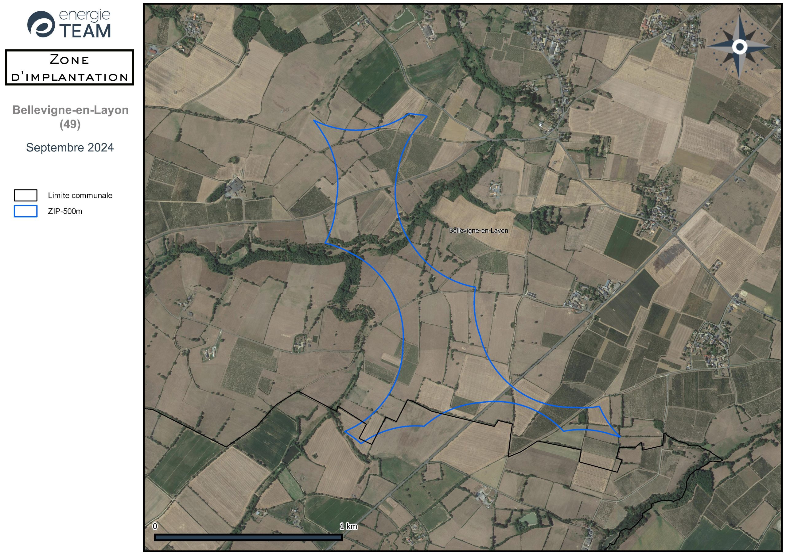 Un projet éolien à Bellevigne-en-layon