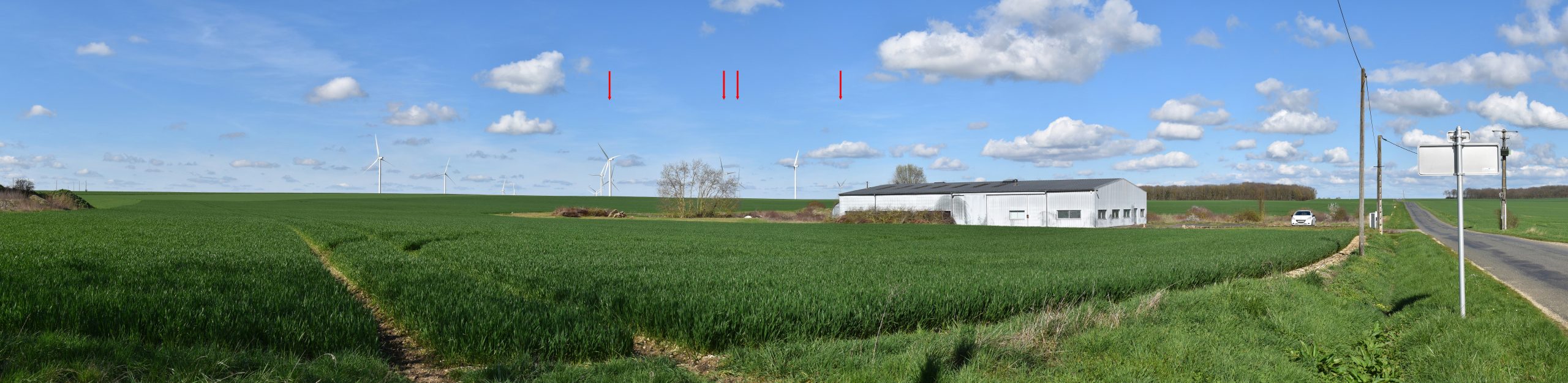 Le projet de rééquipement du parc éolien de Forge, propriété du groupe Allianz