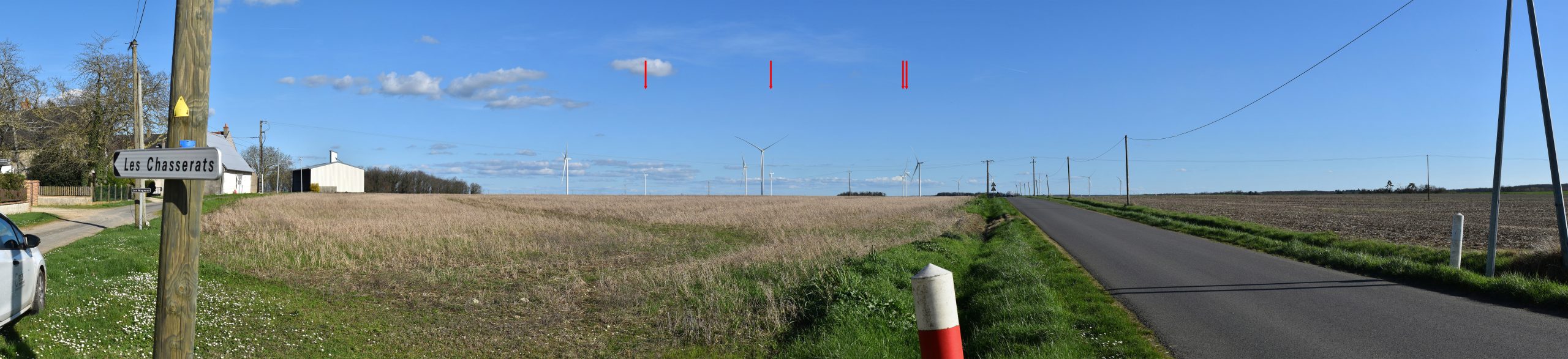 Le projet de rééquipement du parc éolien de Forge, propriété du groupe Allianz