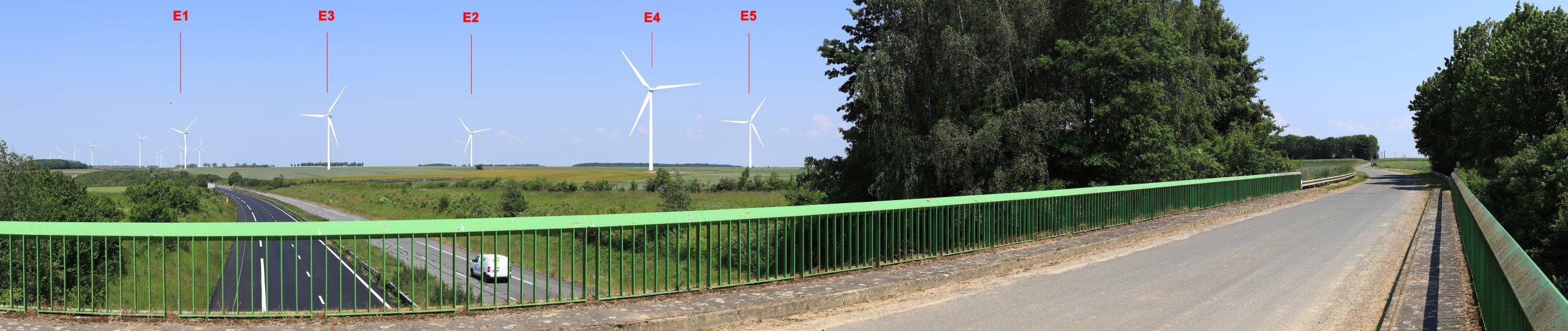 Le projet de rééquipement du parc éolien de Bonneuil-les-eaux, propriété du groupe Allianz
