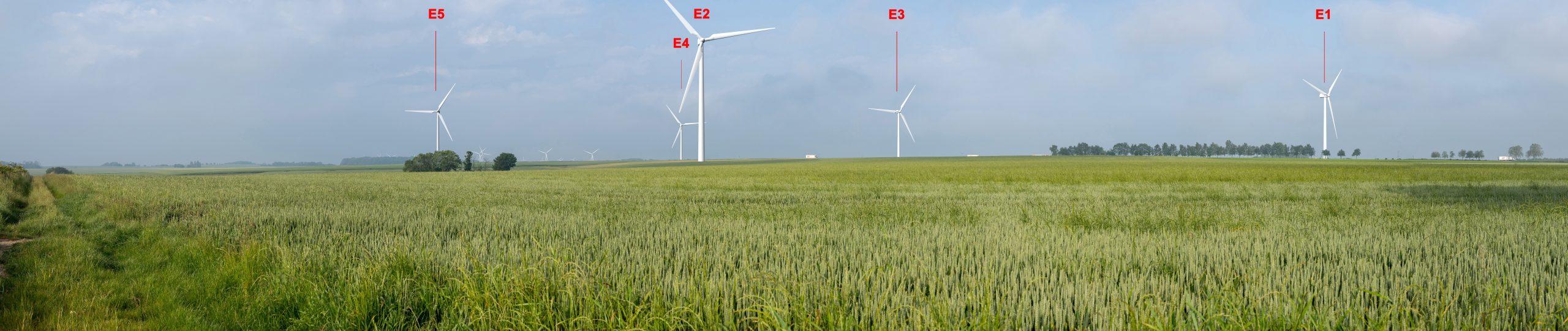 Le projet de rééquipement du parc éolien de Bonneuil-les-eaux, propriété du groupe Allianz