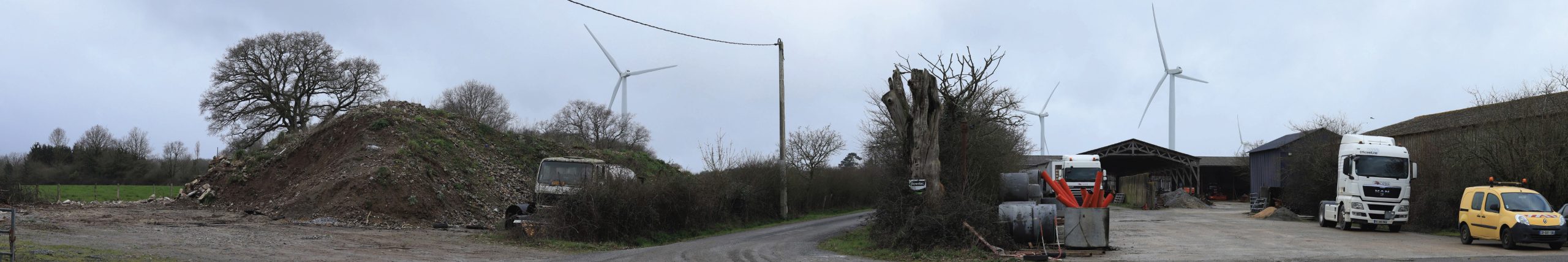 Le projet de rééquipement du parc éolien de Campbon, propriété du groupe Allianz