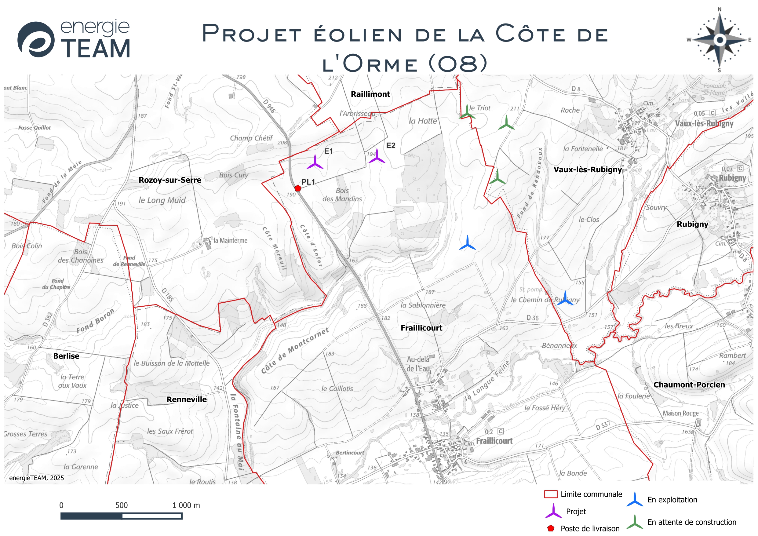 Un projet éolien sur le territoire de Fraillicourt