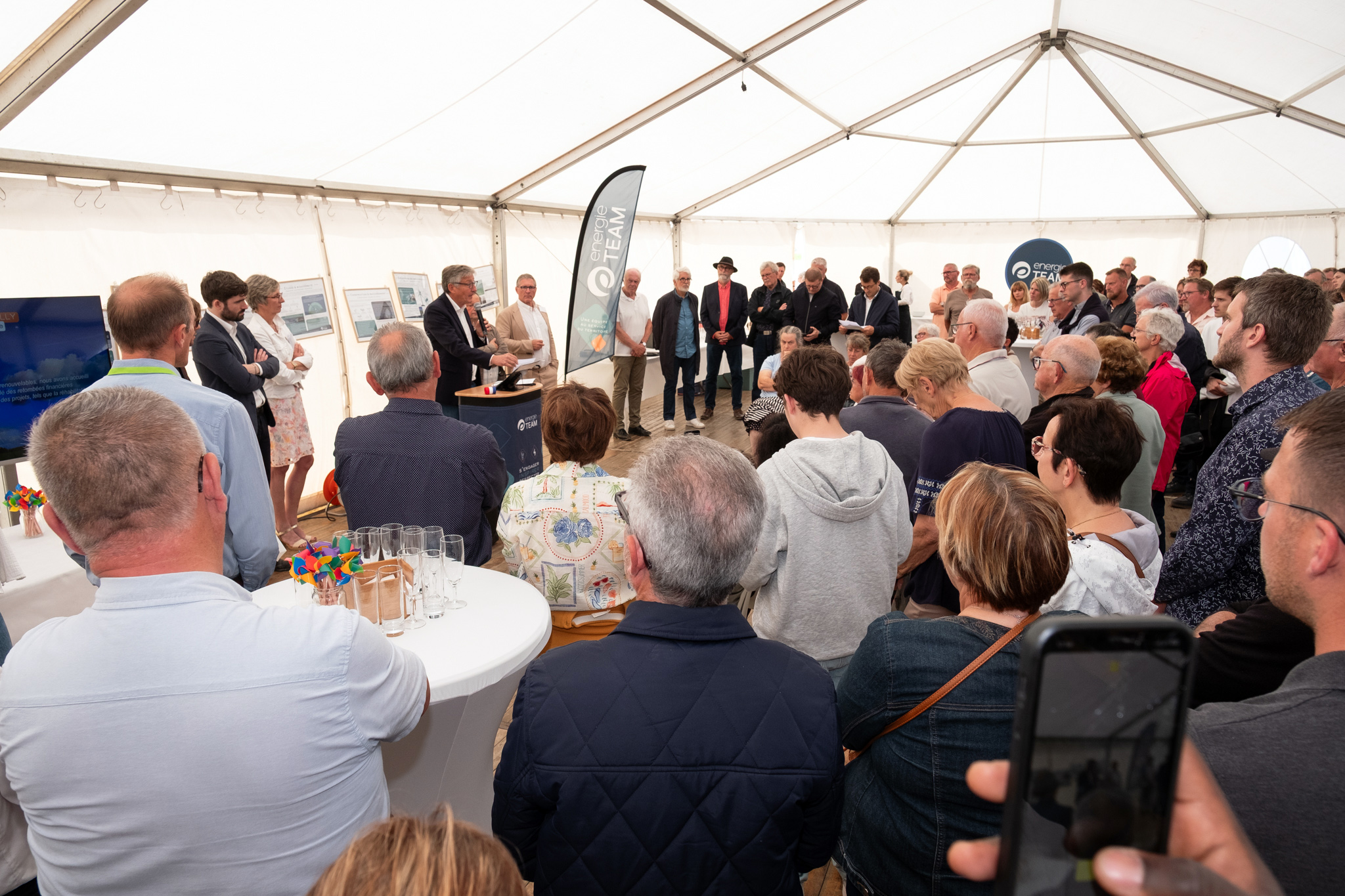 Inauguration champ eoliennes Allenay 20250626 007