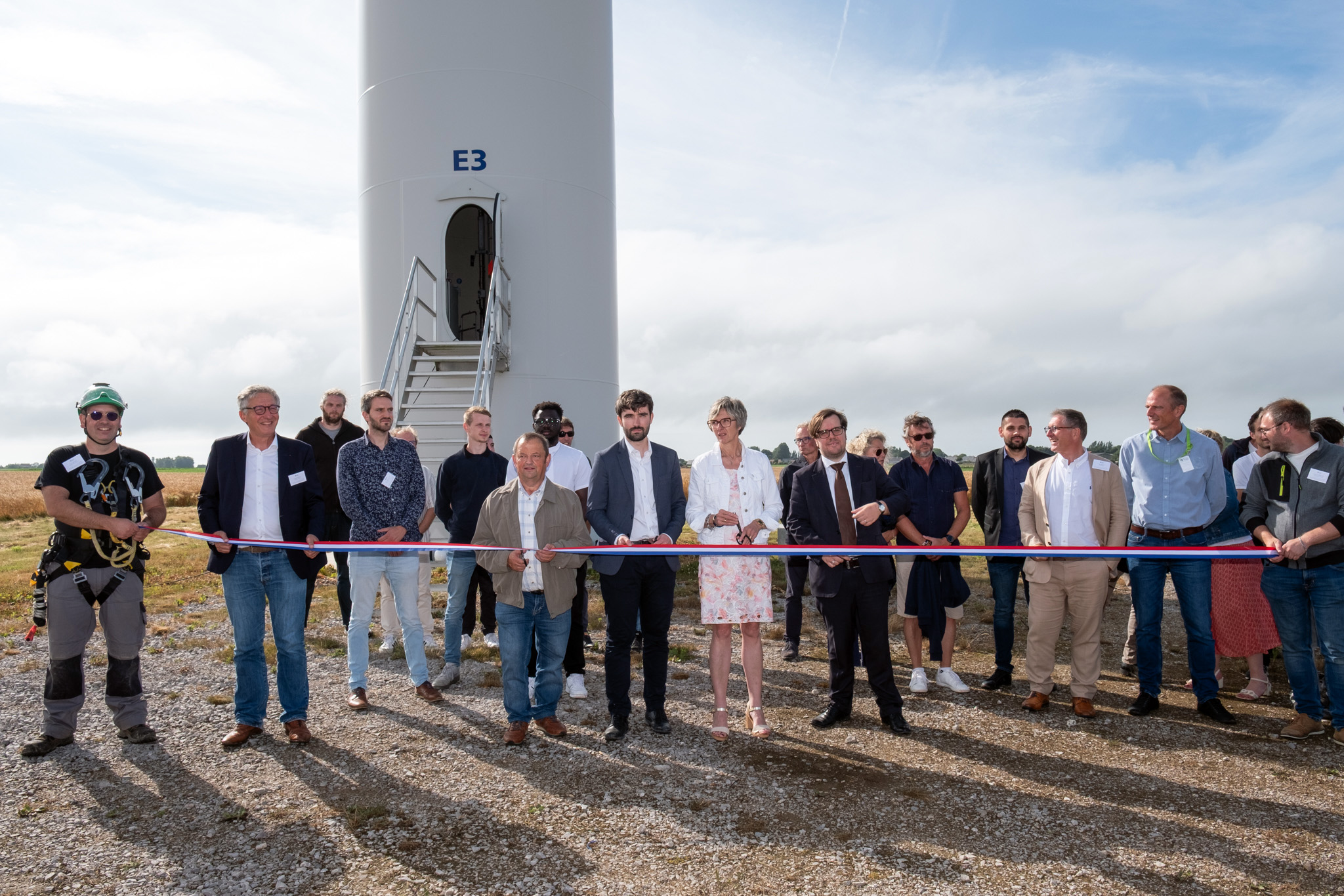 Inauguration champ eoliennes Allenay 20250626 010