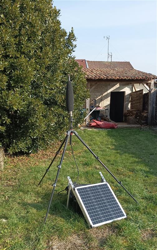 Acoustique et panneau PV