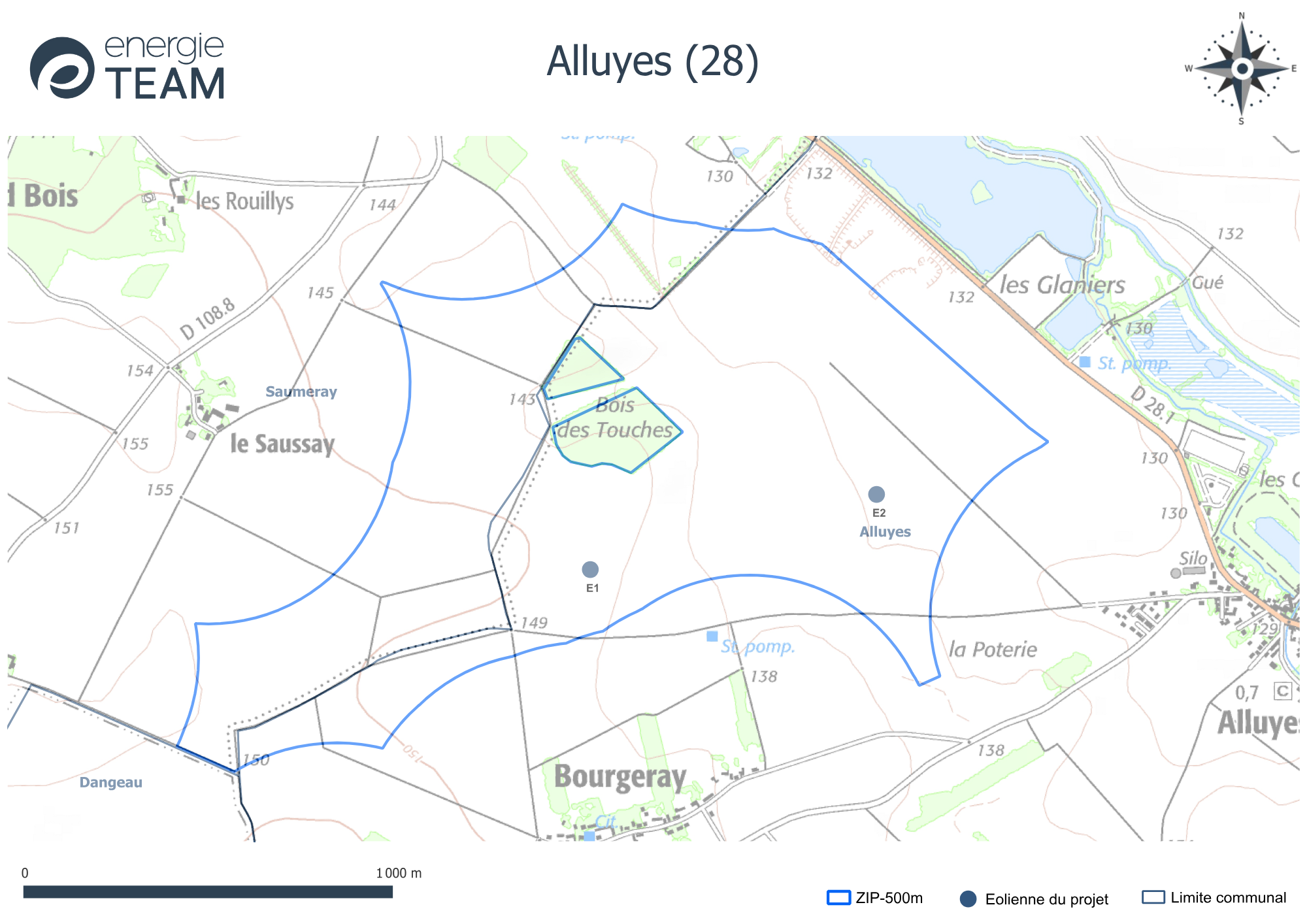 Un projet de parc éolien sur le territoire de Alluyes (28)