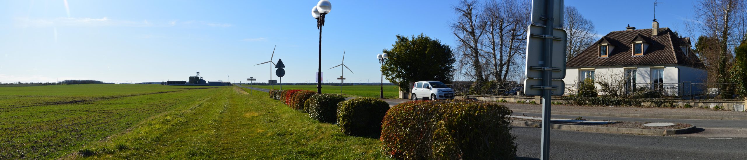Le projet de rééquipement du parc éolien de Quincy, propriété du groupe Allianz