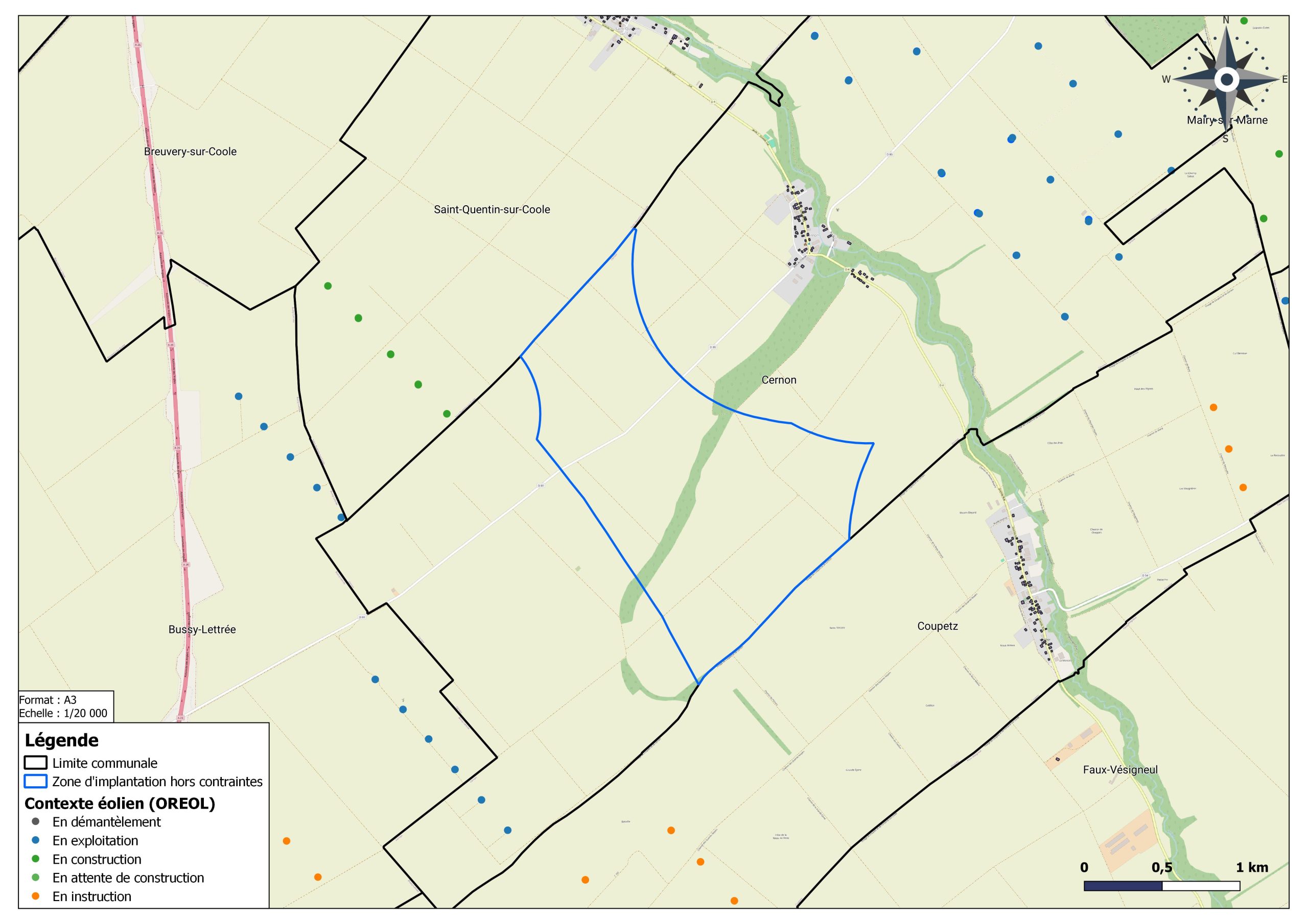 Un projet de parc éolien sur le territoire de Cernon