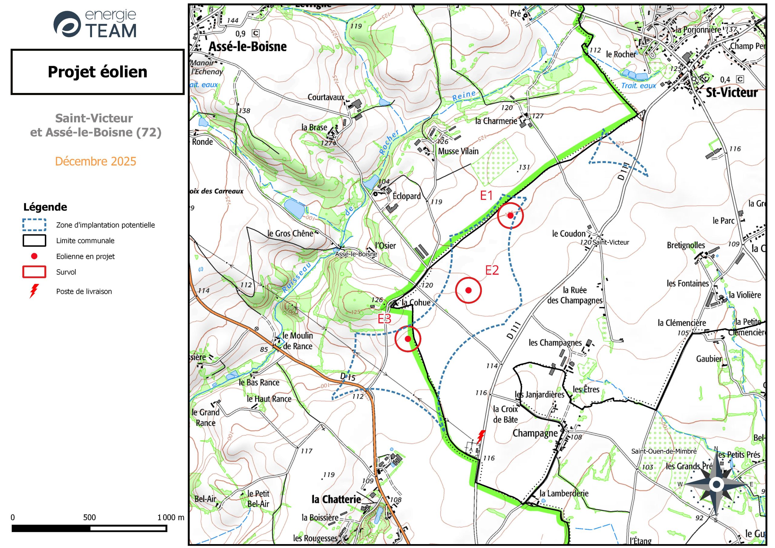 Un projet de parc éolien sur le territoire des communes de Saint-Victeur et d’Assé-le-Boisne