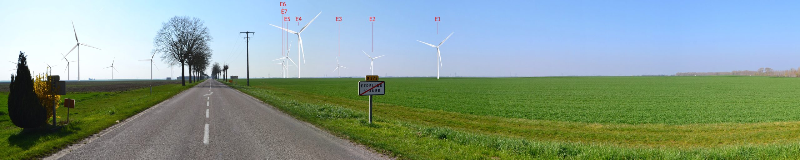 Un projet de parc éolien sur le territoire des communes de Bagneux, Clesles et Étrelles-sur-Aube