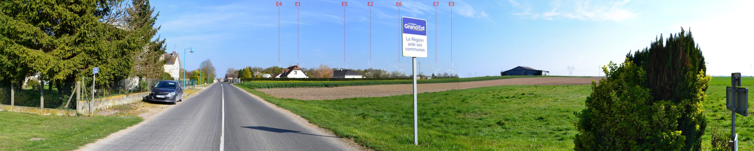 Un projet de parc éolien sur le territoire des communes de Bagneux, Clesles et Étrelles-sur-Aube